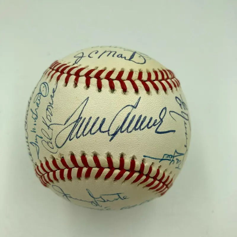 1969 New York Mets WS Champs Team Signed Baseball Tom Seaver Nolan Ryan JSA COA