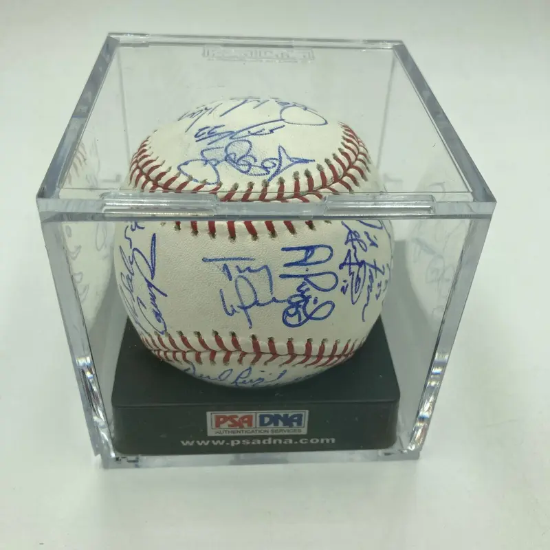 Stunning 2011 St. Louis Cardinals World Series Champs Team Signed Baseball PSA