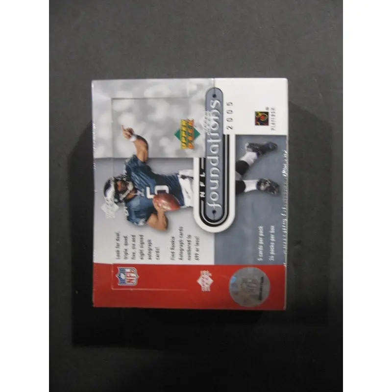 2005 Upper Deck NFL Foundations Football Box (Hobby)