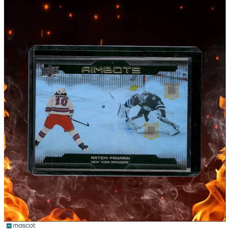 2024-25 Upper Deck Artemi Panarin Aimbot Black SSP #AB-9