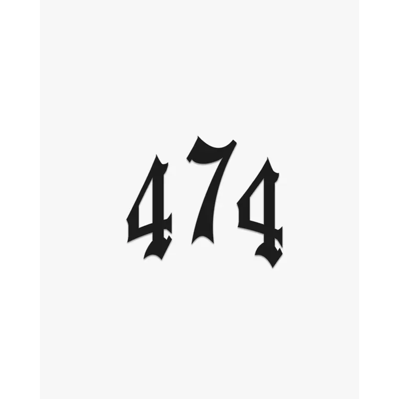 THE (474) VANQUISH PREMIUM DECAL