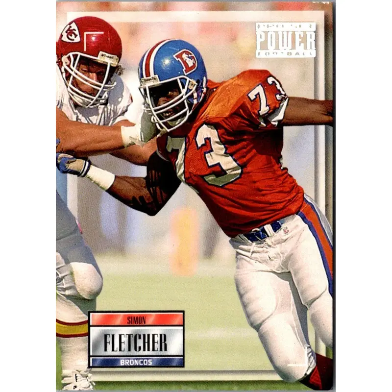 1993 Pro Set Power Simon Fletcher #73