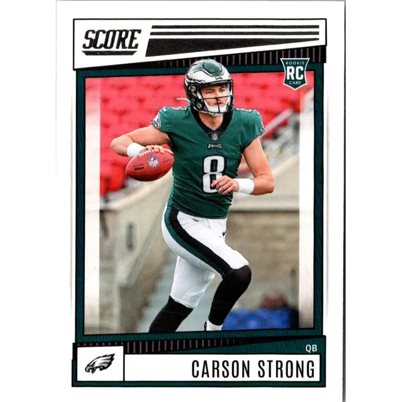 2022 Score Carson Strong #309 Rookie