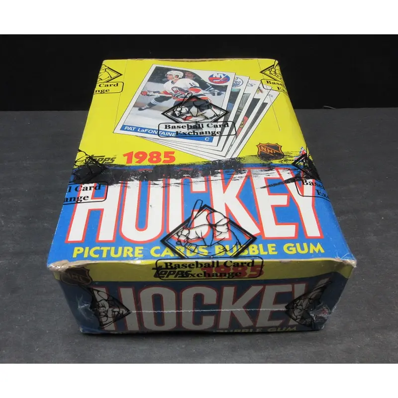 1985/86 Topps Hockey Unopened Wax Box