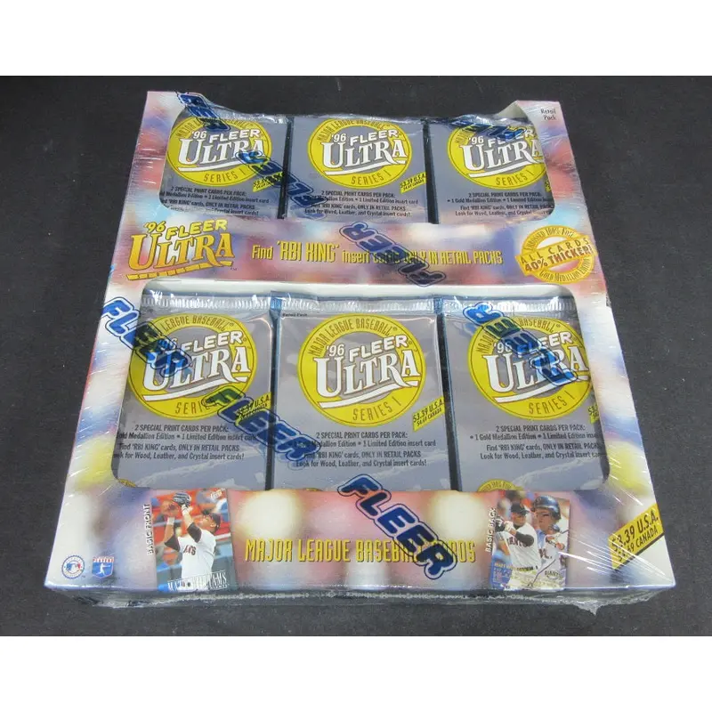 1996 Fleer Ultra Baseball Series 1 Box (Magazine)