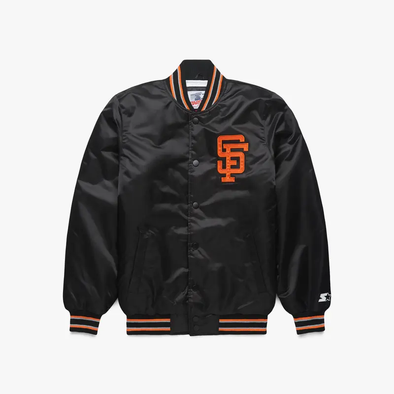 HOMAGE X Starter SF Giants Satin Jacket