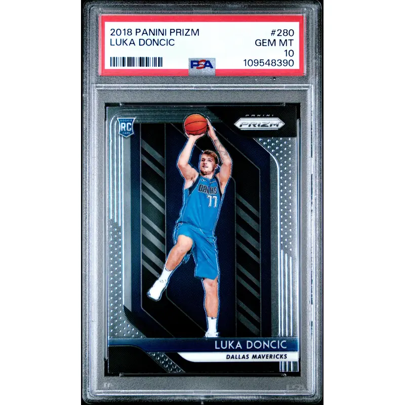 Luka Doncic 2018 Panini Prizm Rookie #280 PSA 10 Gem Mint 8390