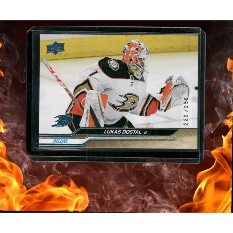 2023-24 Upper Deck Lukas Dostal Deluxe 220/250 #5