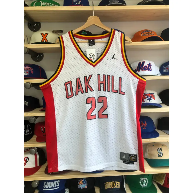 Vintage Jordan Brand Oak Hill Carmelo Anthony Jersey Size Large