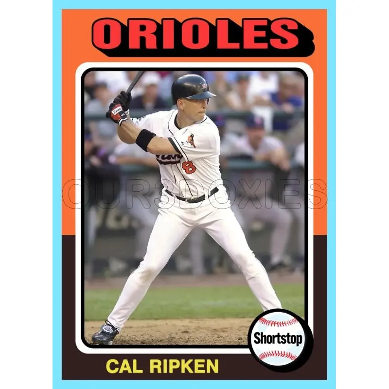 Cal Ripken Jr. 1975 Topps Custom Card - 4841