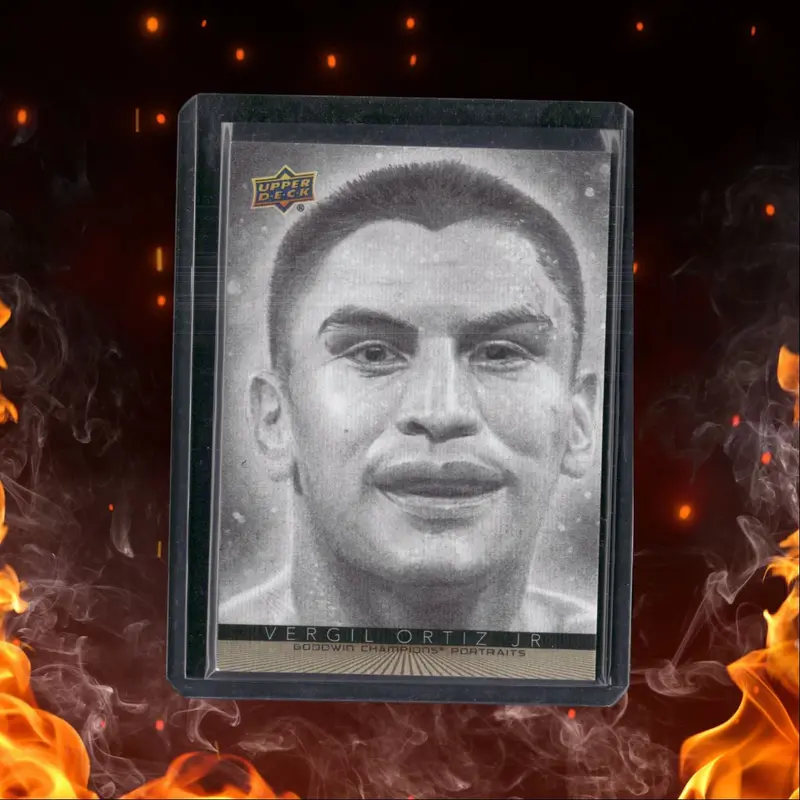 2022 Upper Deck Goodwin Champions Vergil Ortiz Jr Portrait Canvas #P-37