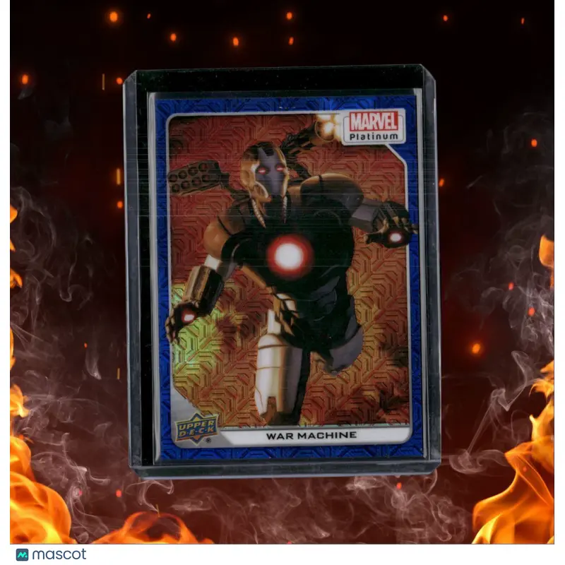 2024 Marvel Platinum War Machine /499 Blue Traxx 430/499 #8