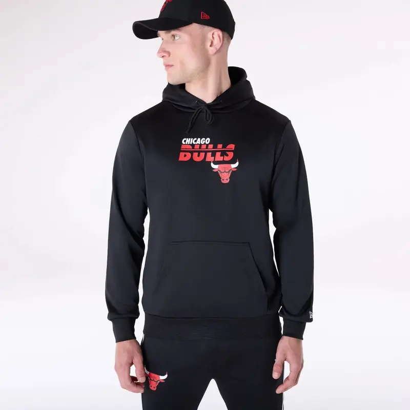 Chicago Bulls NBA Essentials Black Pullover Hoodie