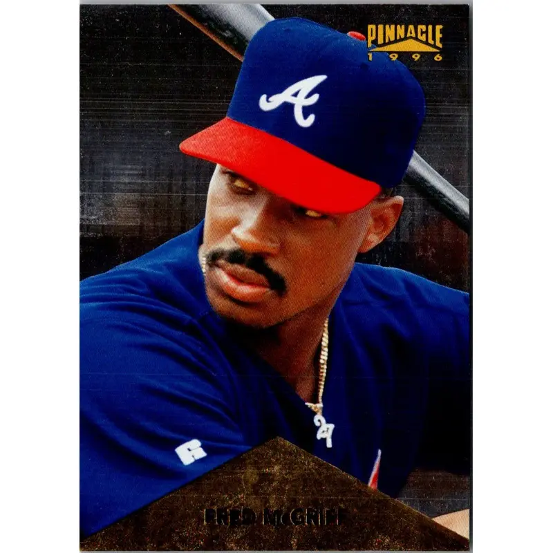 1996 Pinnacle Foil Fred McGriff #209