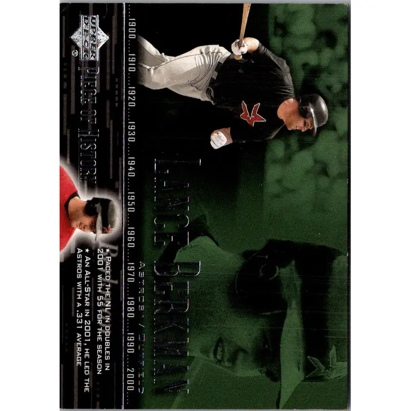 2002 Upper Deck Piece of History Lance Berkman #44