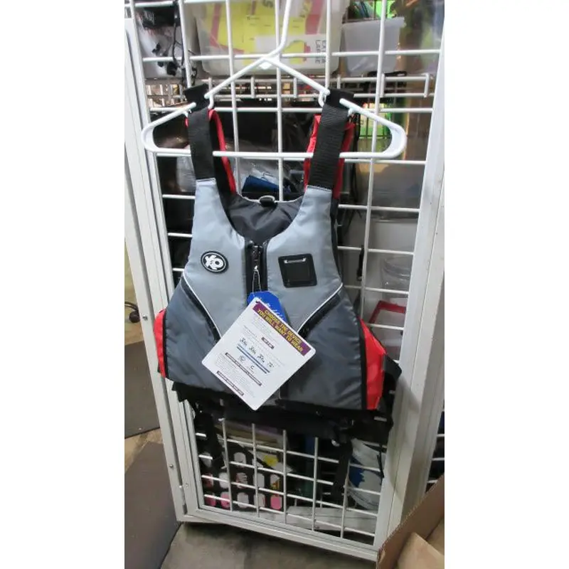 New X2O Paddle life Vest Deluxe Adult Size Sm/XL - Red/Gray