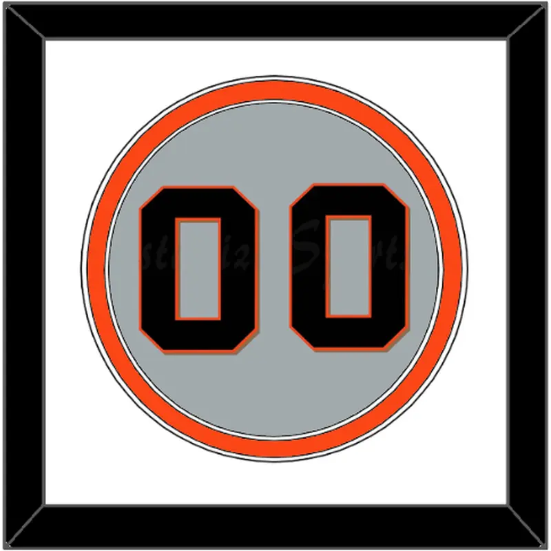 San Francisco Number - Road Gray (2022-2023) - Double Mat 1