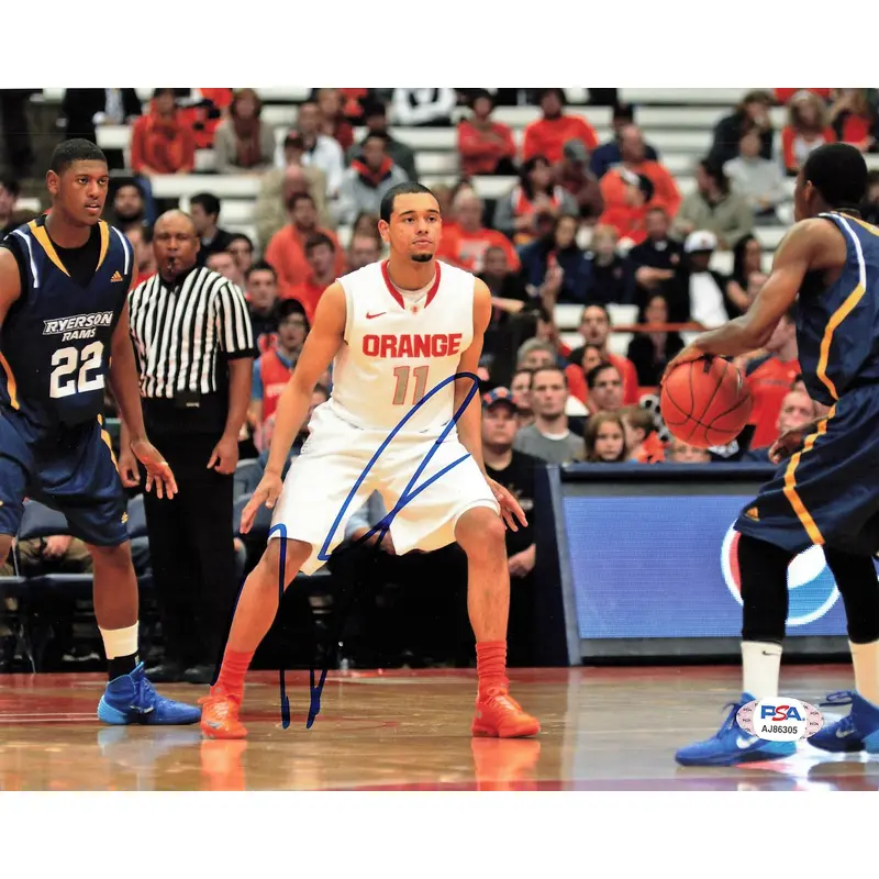 Tyler Ennis signed 8x10 photo PSA/DNA Syracuse Orange Autographed