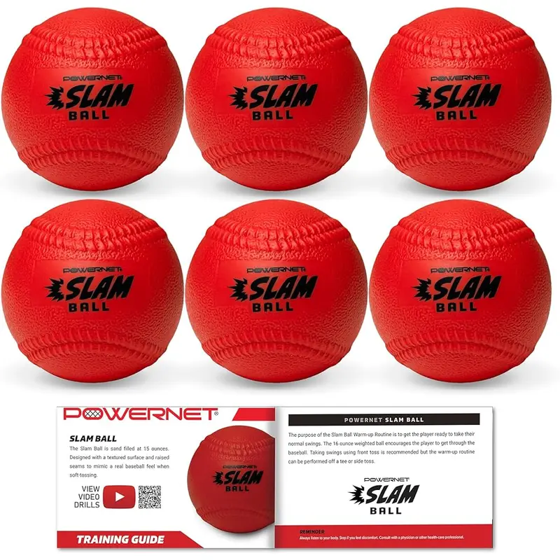 New PowerNet Slam Ball - 6 Pack