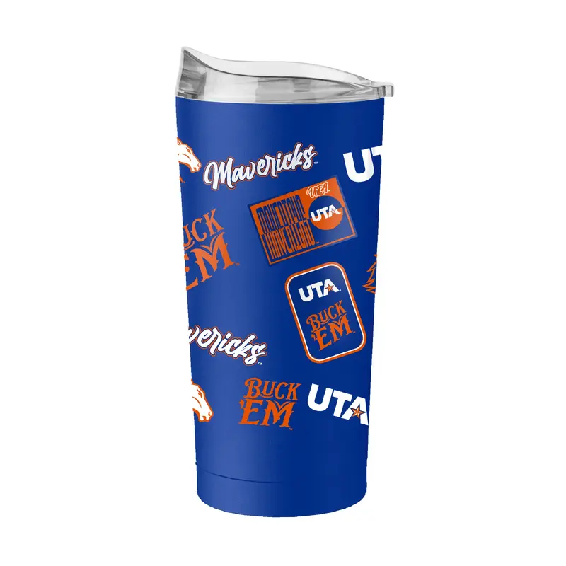 Texas Arlington 20oz Dreamweave Powder Coat Tumbler