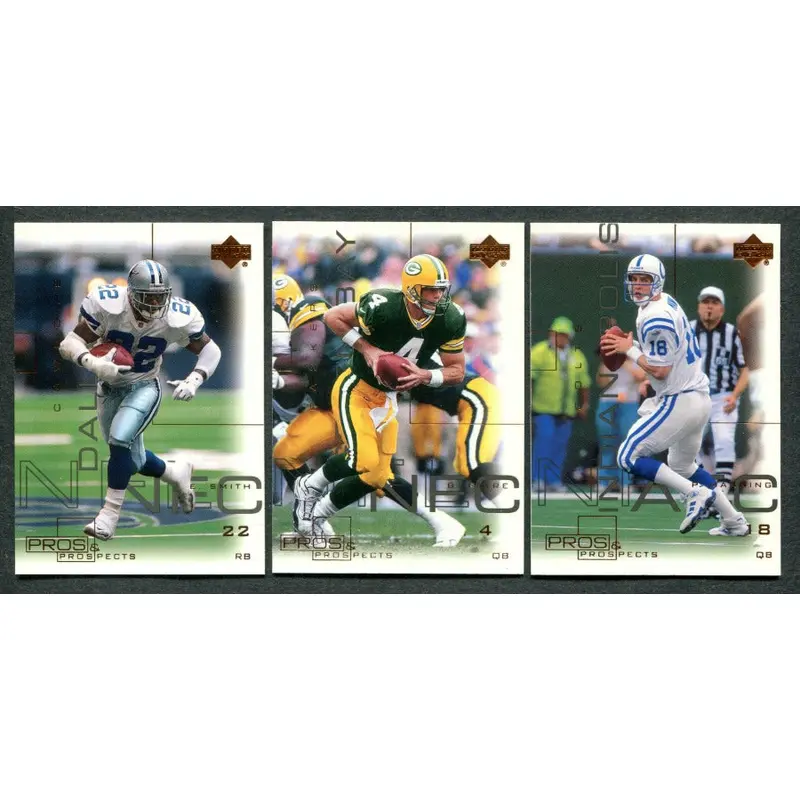2000 Upper Deck Pros & Prospects Football Base Set (84)