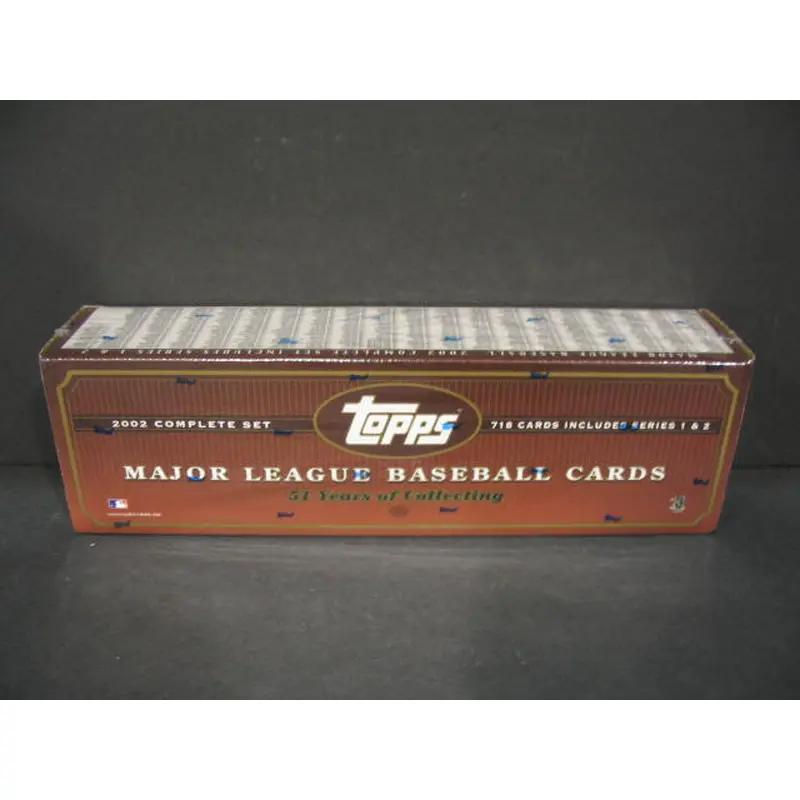 2002 Topps Baseball Factory Set (Hobby) (Brown)
