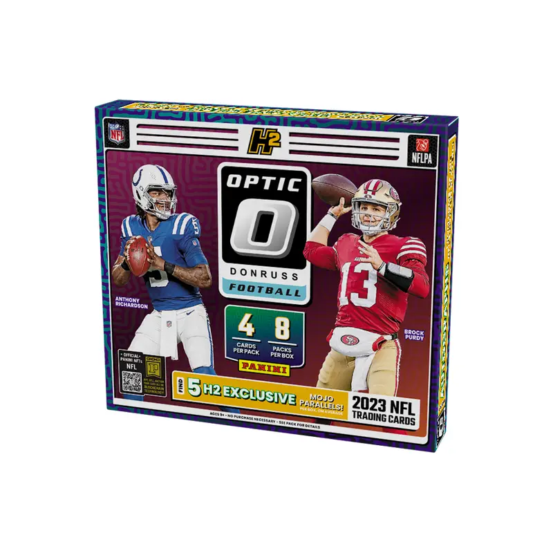 2023 Panini Donruss Optic H2 Football Hobby Box