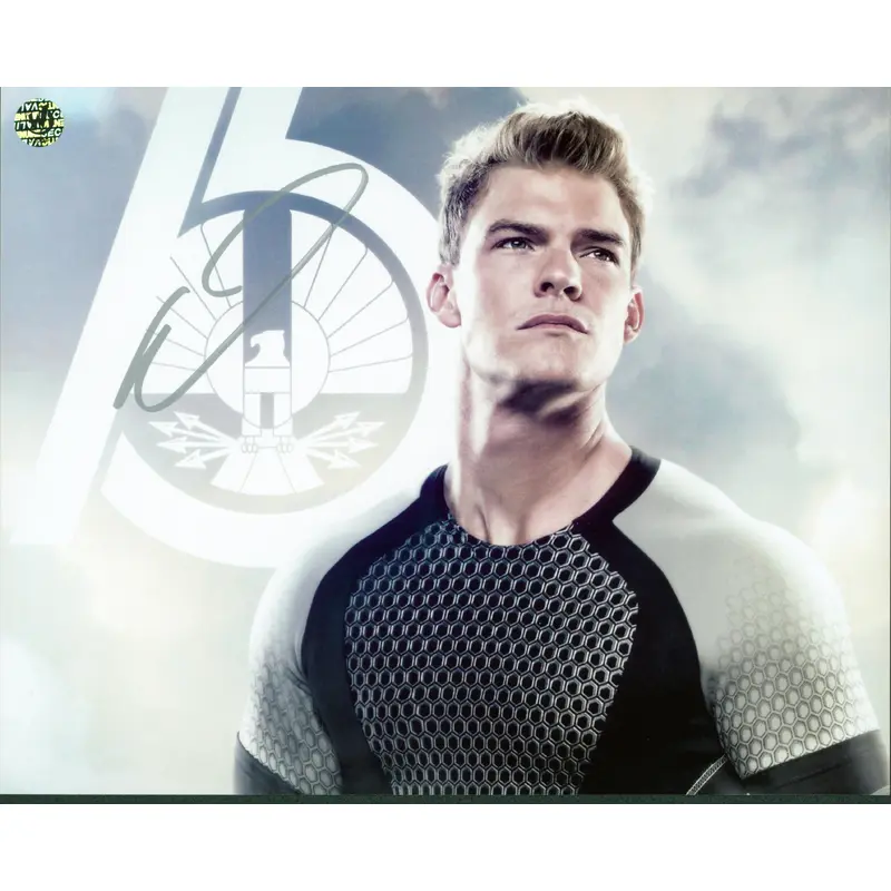 Alan Ritchson The Hunger Games Catching Fire Signed 8x10 Photo Wizard World 3
