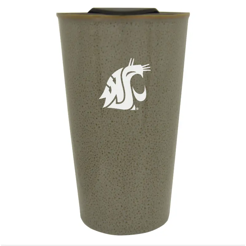 Gray To Go Coffee Mug