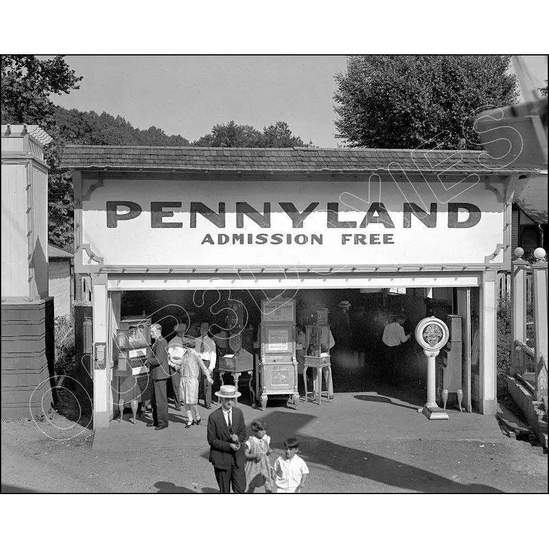 1928 Glen Echo Park 8X10 Photo - Maryland - 2506