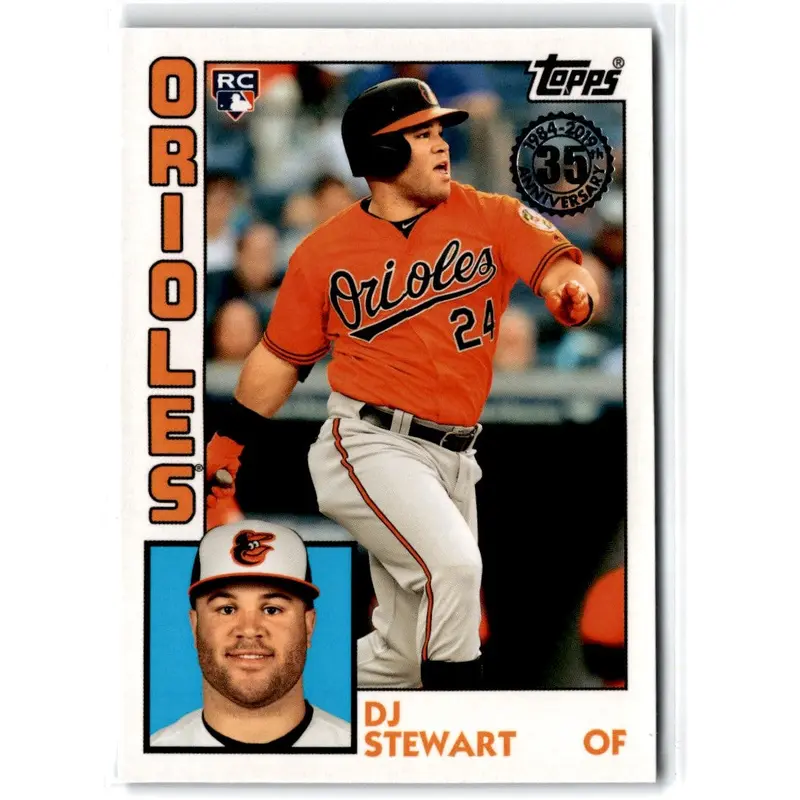 2019 Topps 1984 Baseball Rookies DJ Stewart #84R-DST