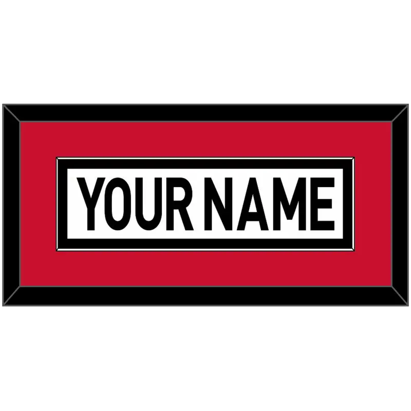 Ottawa Nameplate - Road White (2007-2017) - Single Mat 2