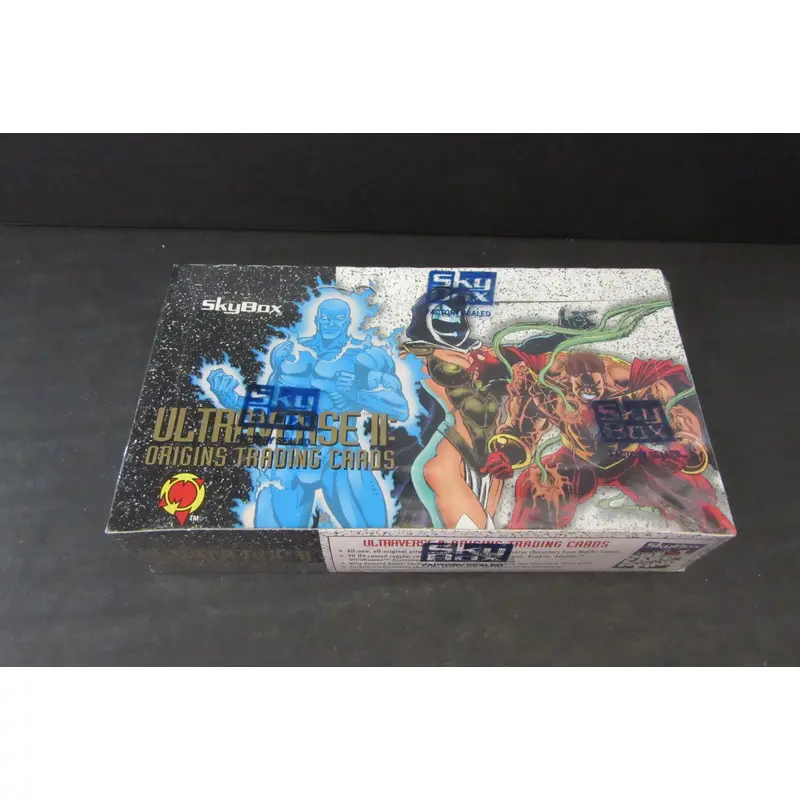 1994 Skybox Ultraverse 2 Origins Trading Cards Box