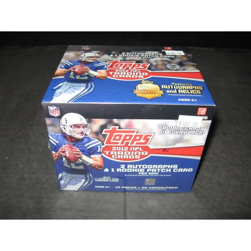 2012 Topps Football Jumbo Box (HTA)