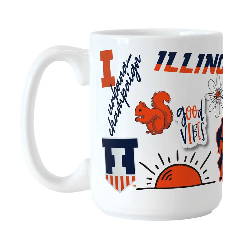 Illinois 15oz Native Sublimated Mug