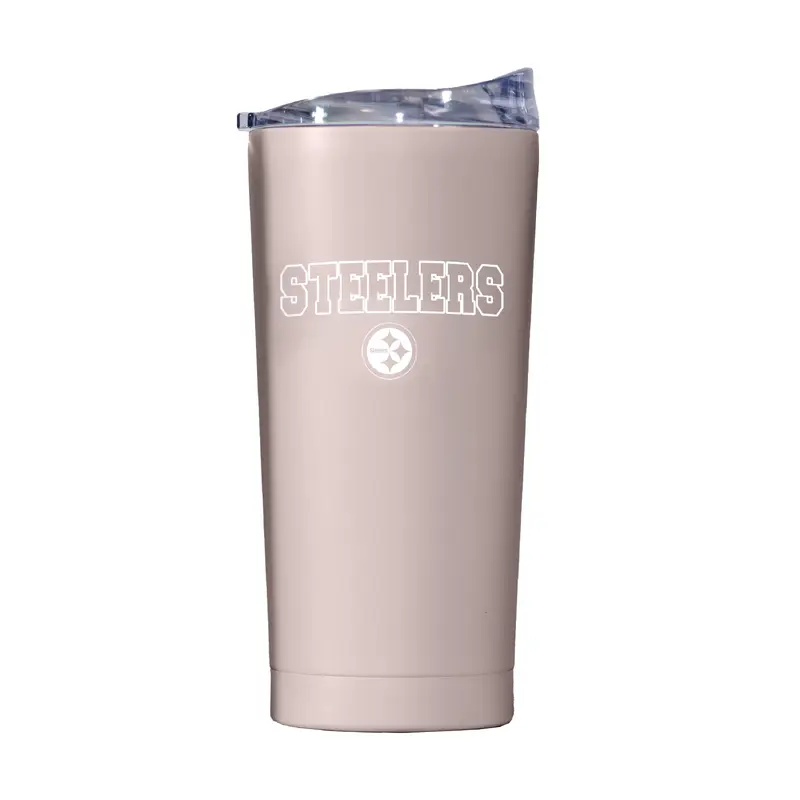 Pittsburgh Steelers 20oz Stencil Powder Coat Tumbler