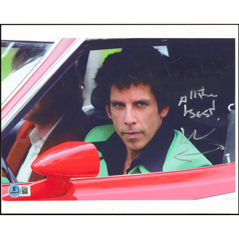 Ben Stiller Starsky & Hutch "All The Best" Signed 8.5x11 Photo BAS #BR41013