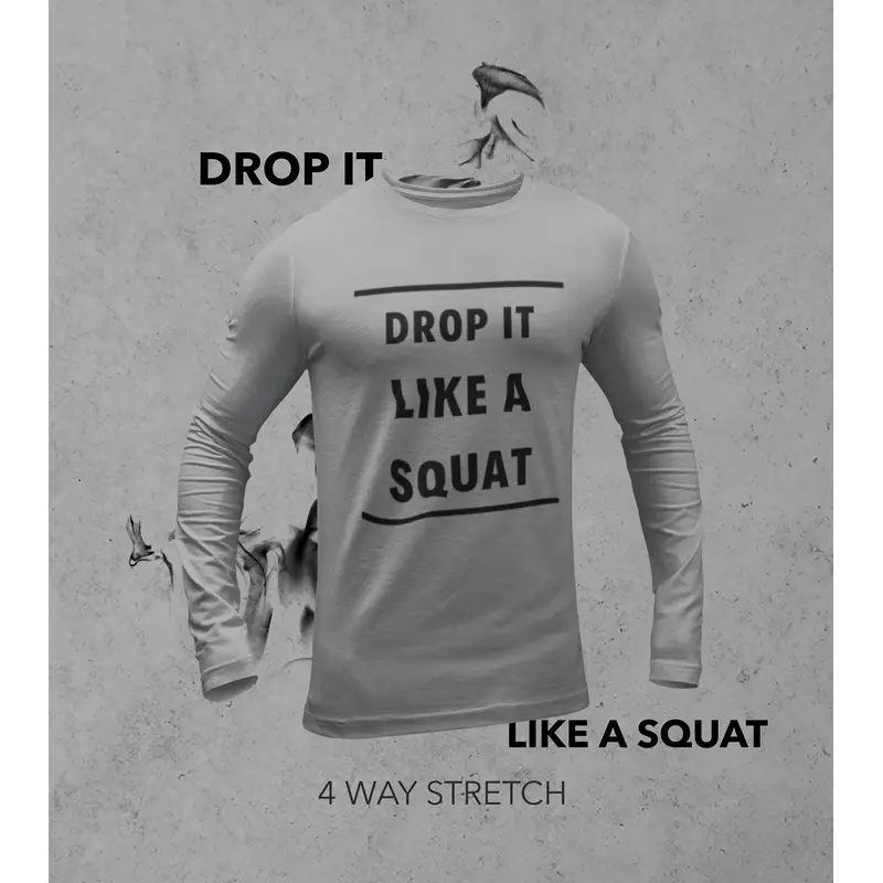 Men's "DROP IT LIKE A SQUAT" T-Shirt Wod Armour | Kibi Sports