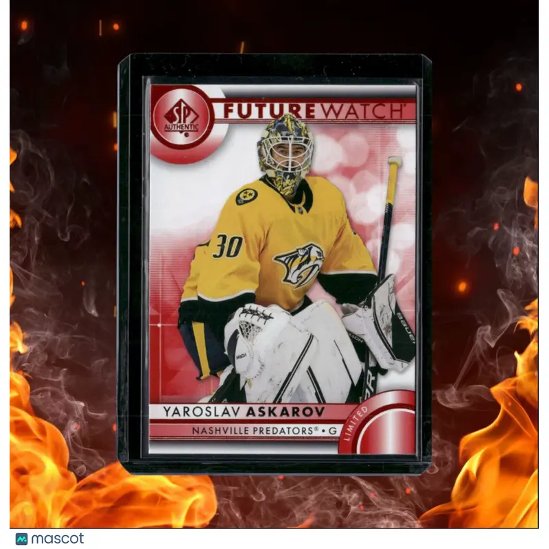 2023-24 SP Authentic Yaroslav Askarov Limited Red Rookie #116