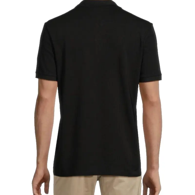 HUGO BOSS MENS POLO BLACK DUPOLAC 50520833001