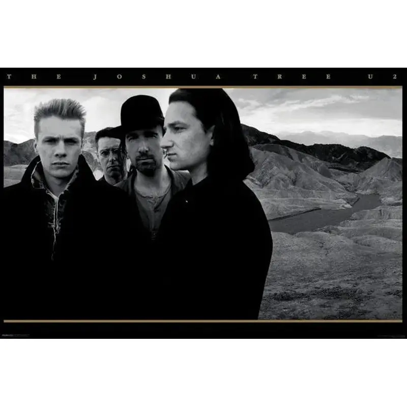 U2 The Joshua Tree Album Cover Art Poster - Aquarius Inc.