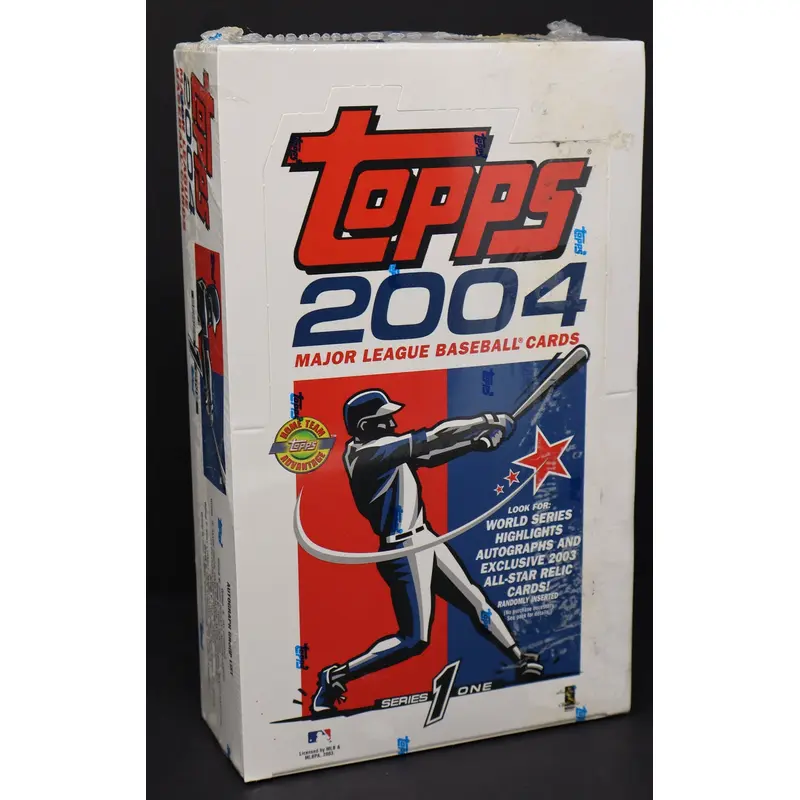2004 Topps Baseball Series 1 Jumbo Box (HTA)