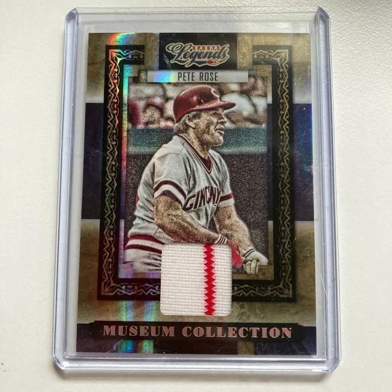 2008 Donruss Sports Legends Pete Rose #/250 Game Used Jersey