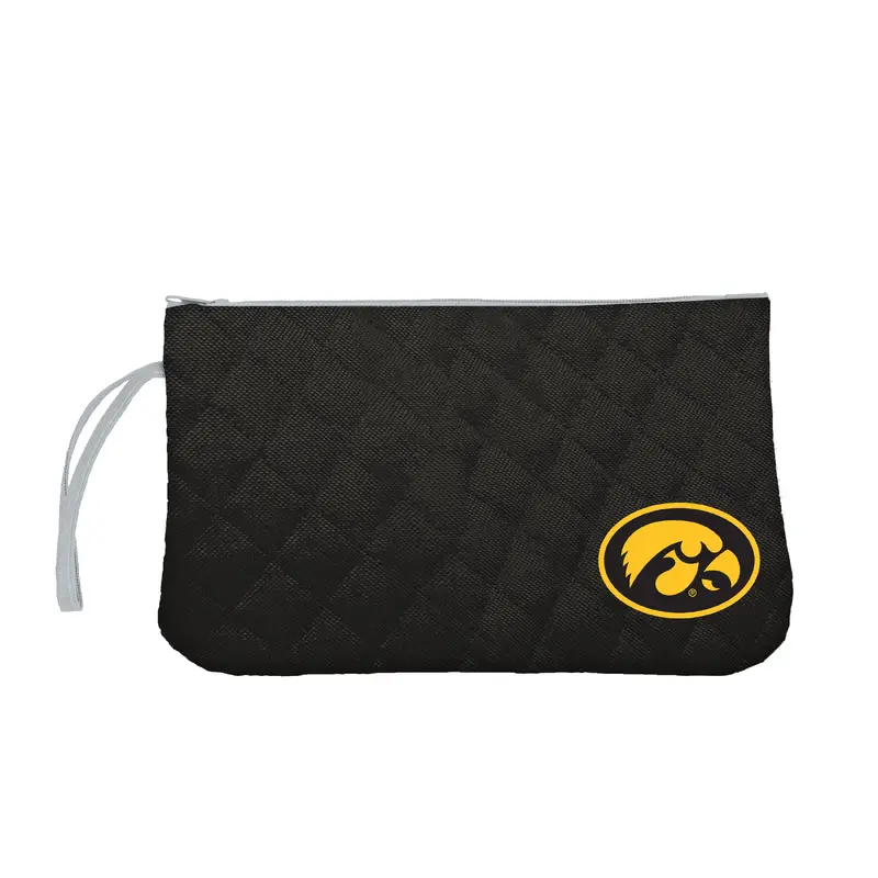 Iowa Quilted Wristlet