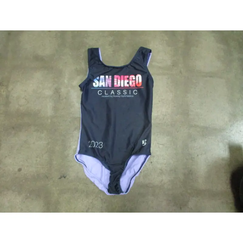 Used K-Bee Gymnastics / Dance Leotard San Diego Classic 2023 Size Adult Small
