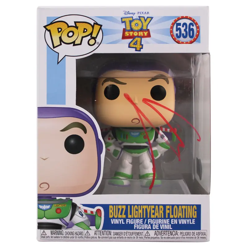 Tim Allen Toy Story 4 Signed Buzz Lightyear Funko Pop Vinyl Figure BAS #BL40230
