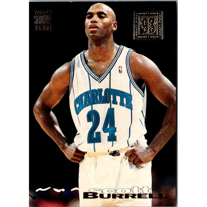 1993 Stadium Club First Day Issue Scott Burrell #343