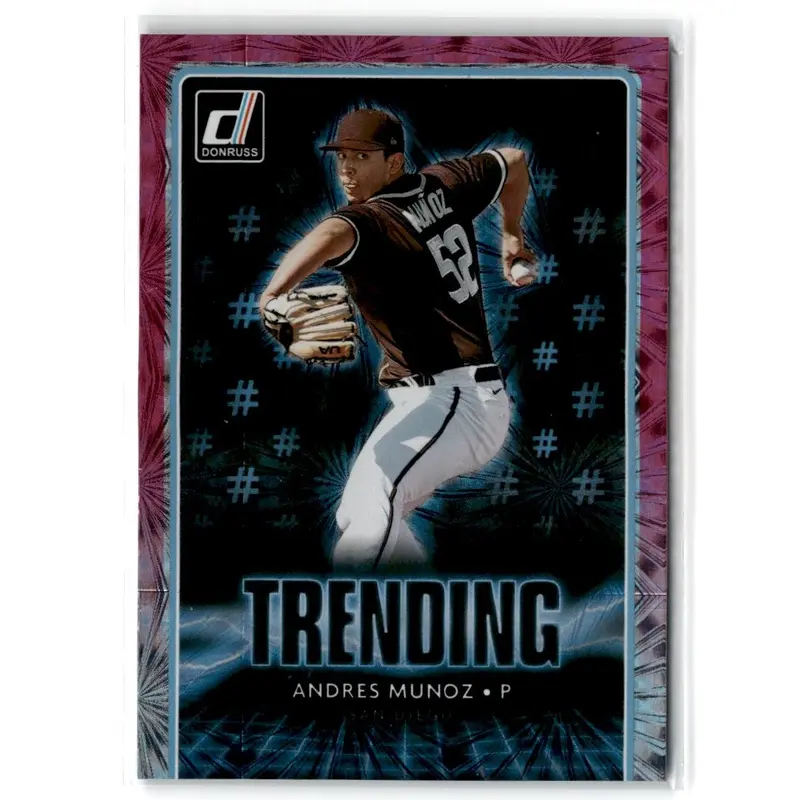 2021 Donruss Trending Andres Munoz #TR11