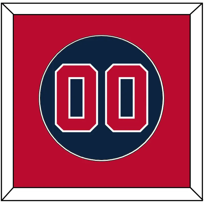 Atlanta Number - Alternate Road Blue - Single Mat 2