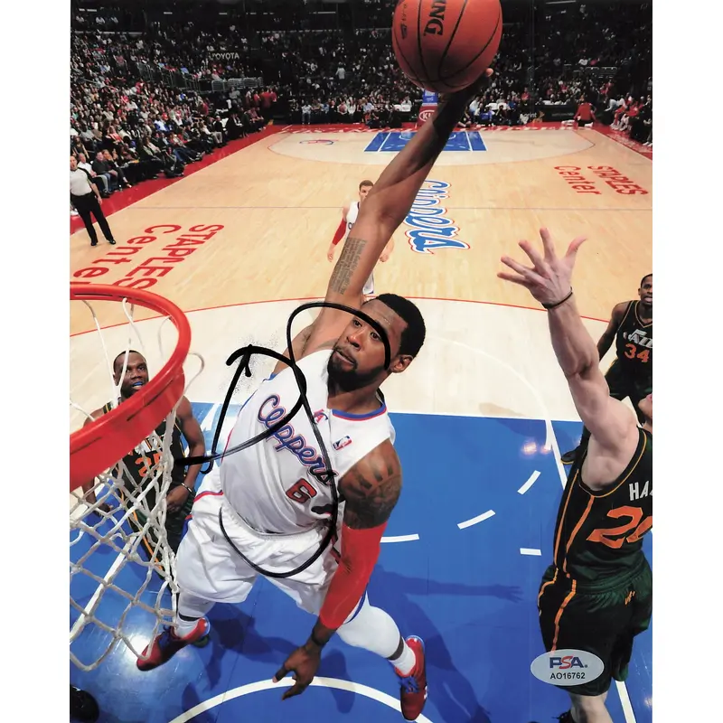 DeAndre Jordan 8x10 photo PSA/DNA Los Angeles Clippers Autographed